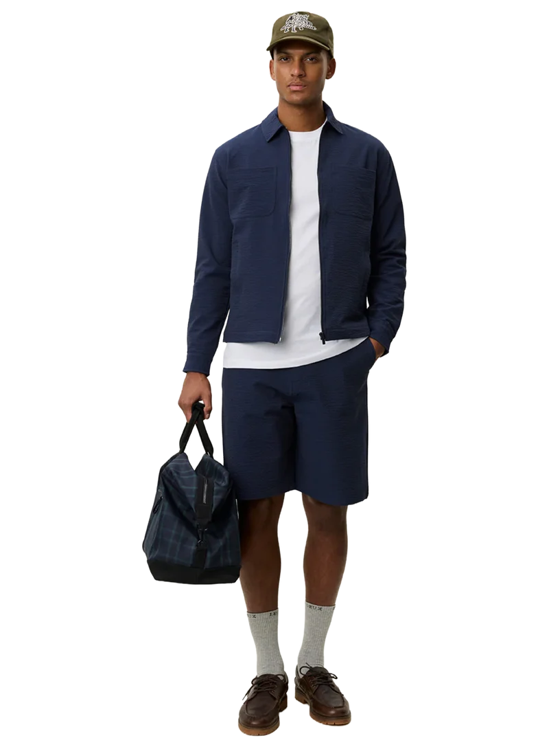 Chaqueta Marseille Seersucker Zipper