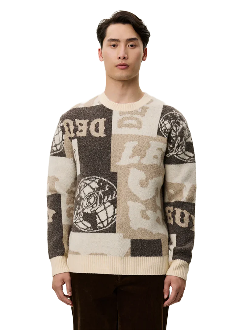 Jersey Globe Crewneck