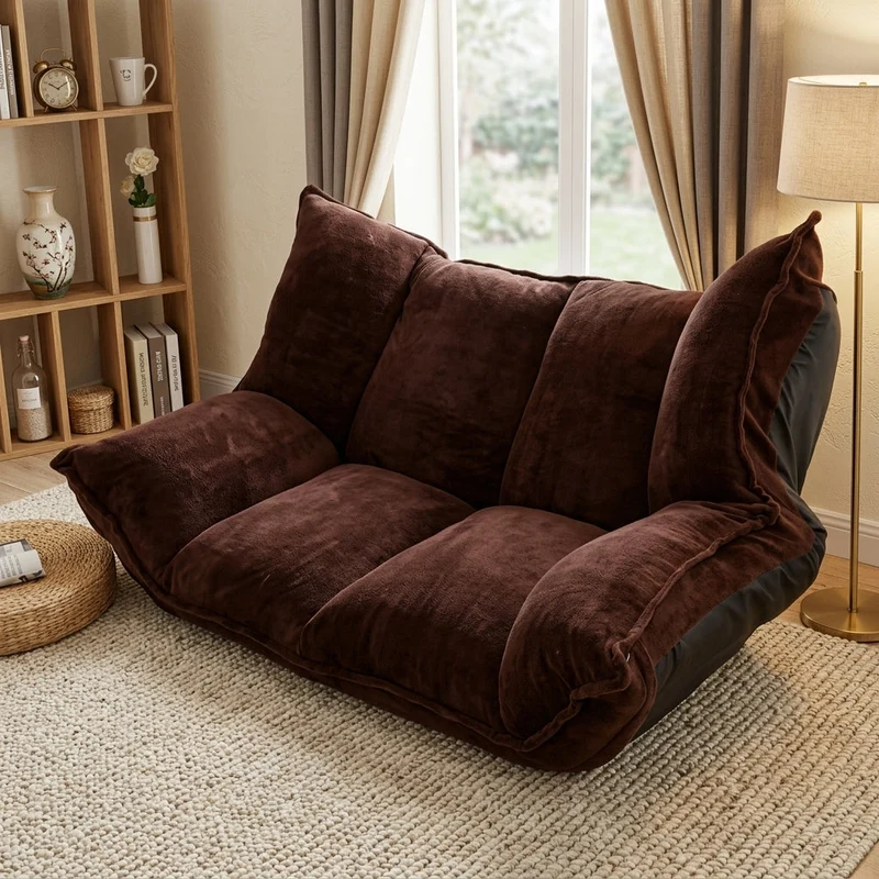 Adjustable Foldable Legless Lounge Sofa