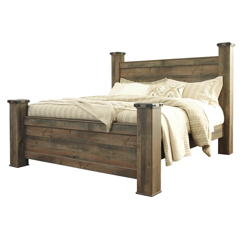 Signature Design by Ashley Trinell King Poster Bed B446-68/B446-66/B446-61/B446-99