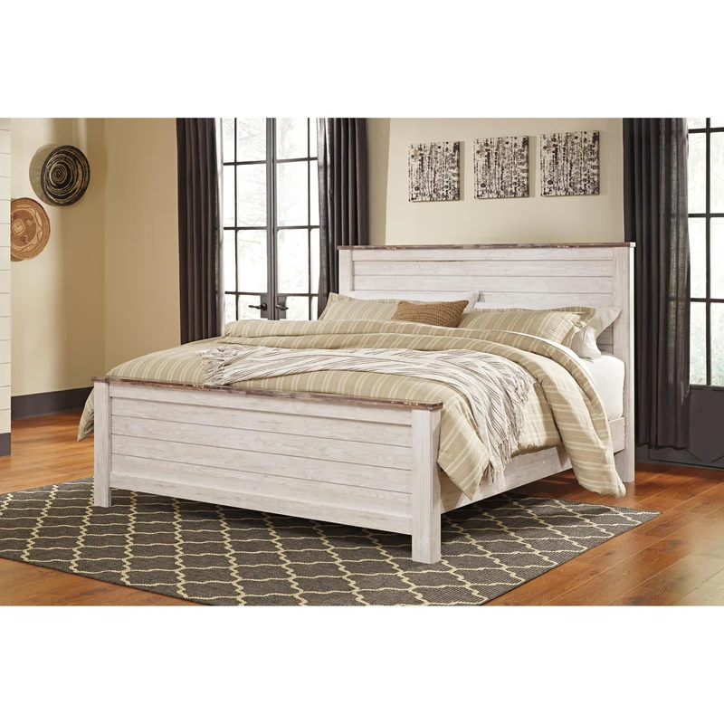 Signature Design by Ashley Willowton California King Panel Bed B267-58/B267-56/B267-94