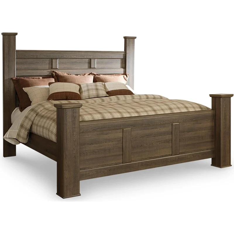 Signature Design by Ashley Juararo California King Poster Bed B251-68/B251-66/B251-94