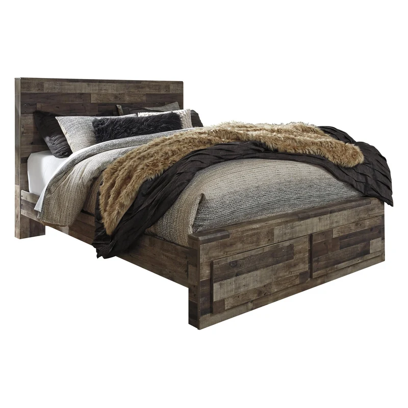 Benchcraft Derekson Queen Panel Bed with Storage B200-57/B200-54S/B200-95/B100-13