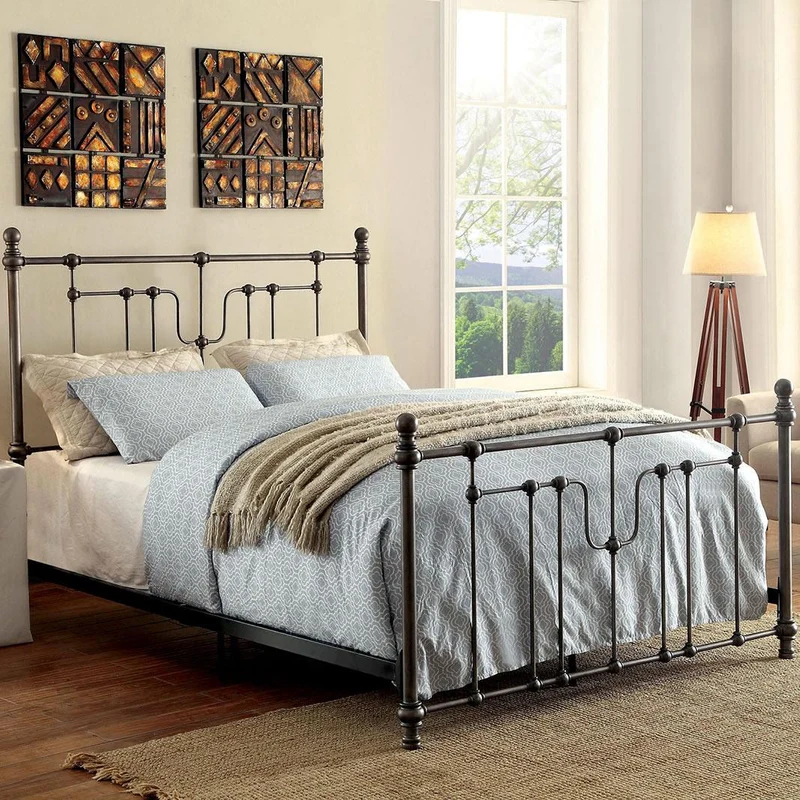Furniture of America Elysia Full Metal Bed CM7717F