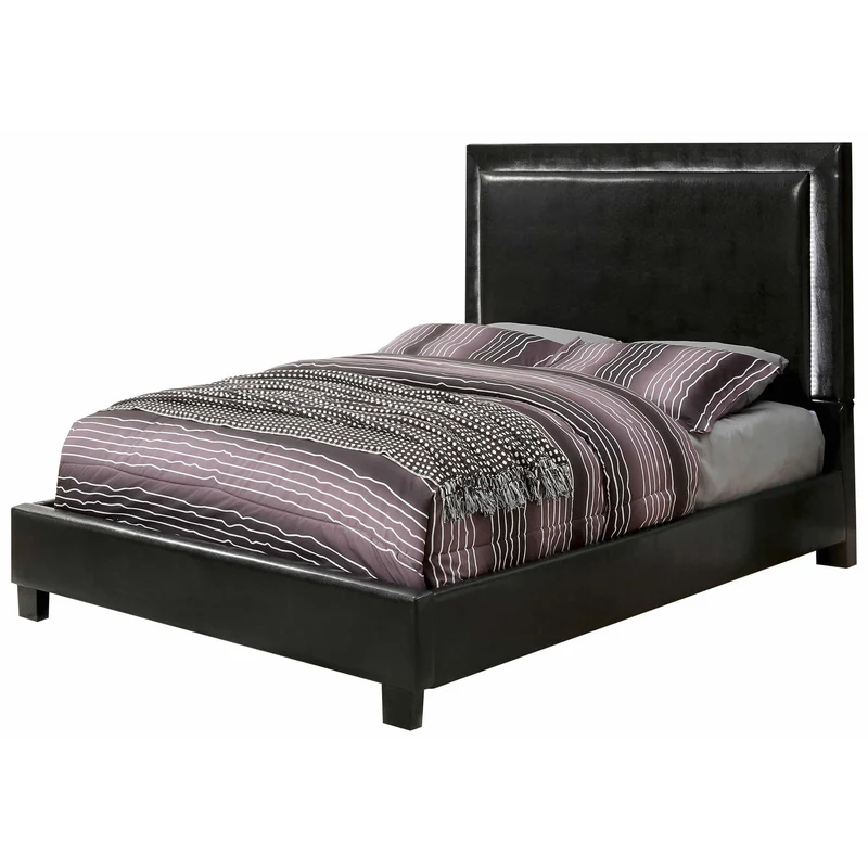 Furniture of America Erglow II Full Upholstered Panel Bed CM7696F-BED