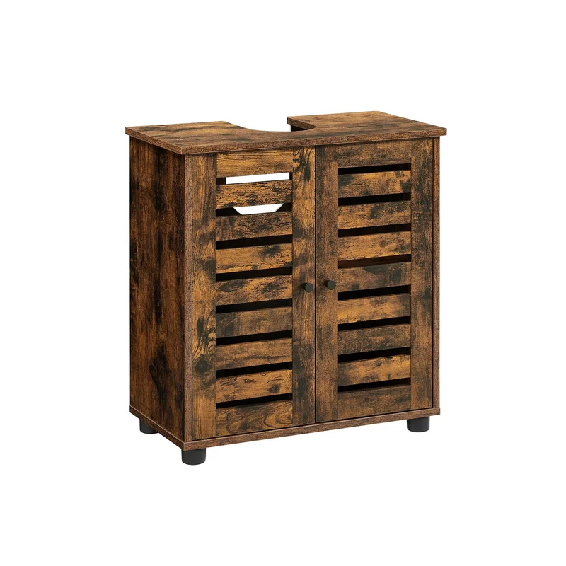 Mueble Lavabo 60 x 30 x 60 cm Marrón Rústico