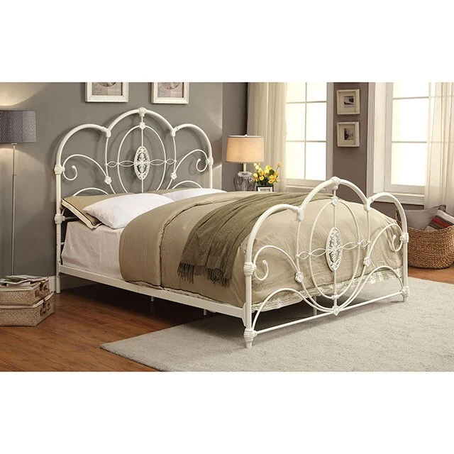Furniture of America Jania California King Bed CM7709WH-CK