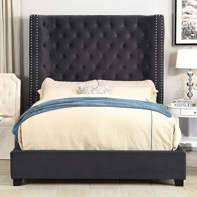 Furniture of America Mirabelle Queen Bed CM7679DG-Q