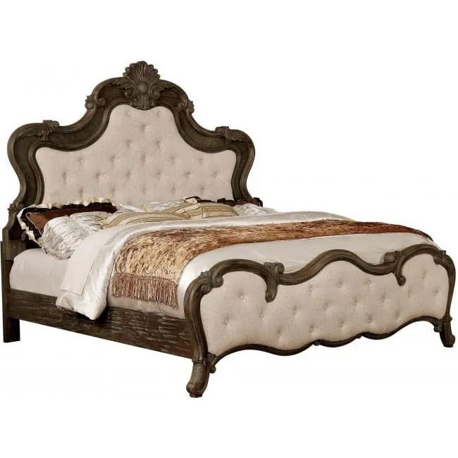 Furniture of America Cursa Queen Panel Bed CM7664Q-BED
