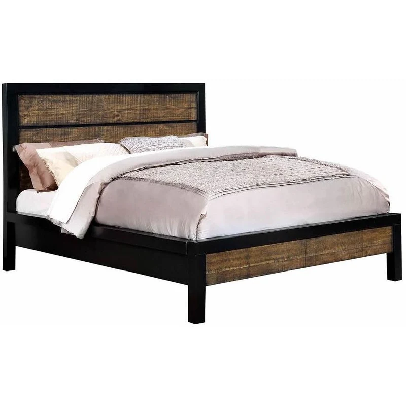 Furniture of America Hamberg King Panel Bed CM7693EK-BED