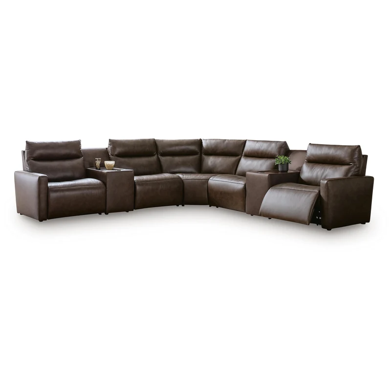 Benchcraft ModZ Power Reclining 7 pc Sectional U1400046/U1400046/U1400058/U1400060/U1400060/U1400062/U1400077