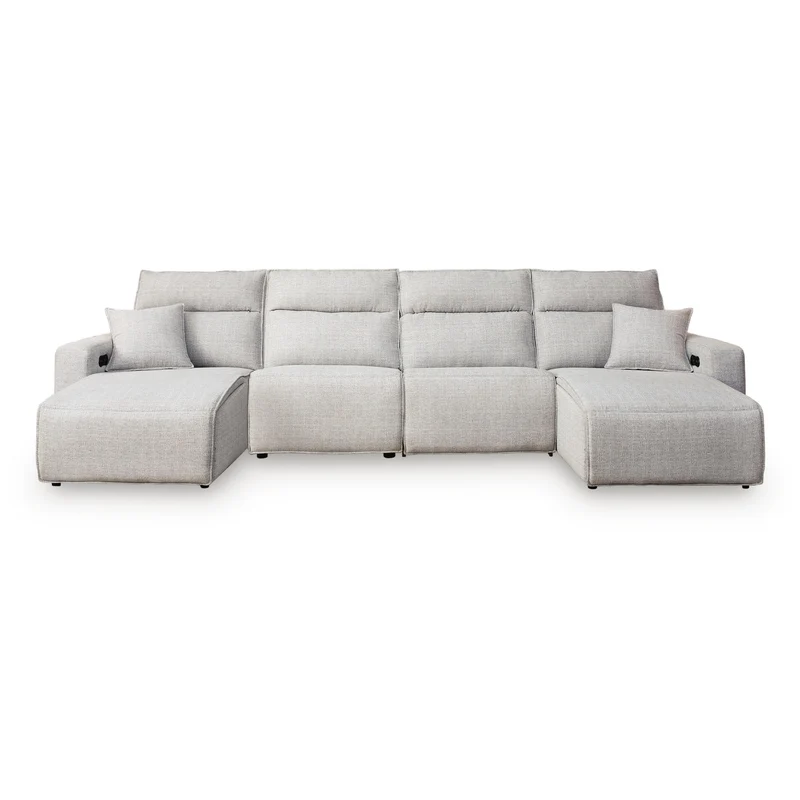 Signature Design by Ashley ModMax II 65907S37 4 pc Reclining Sectional with Double Chaise