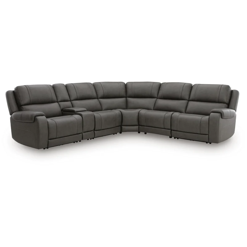 Signature Design by Ashley 5Z - Pittson PCU12600S8 6 pc Power Reclining Sectional