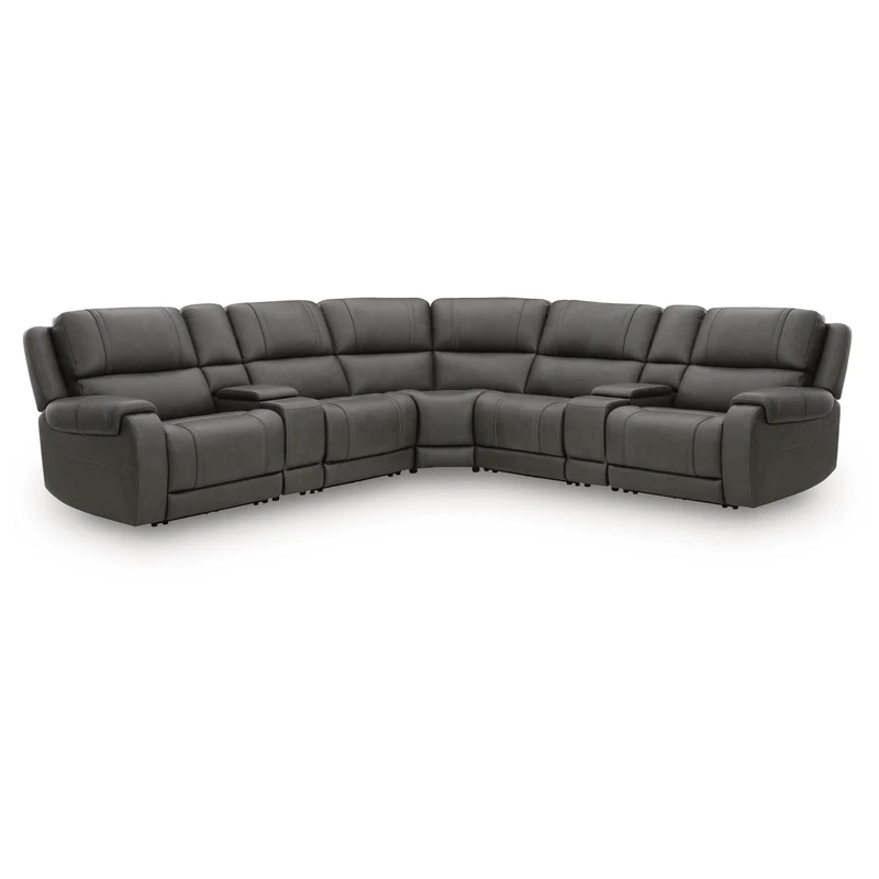Signature Design by Ashley 5Z - Pittson PCU12600S11 7 pc Power Reclining Sectional