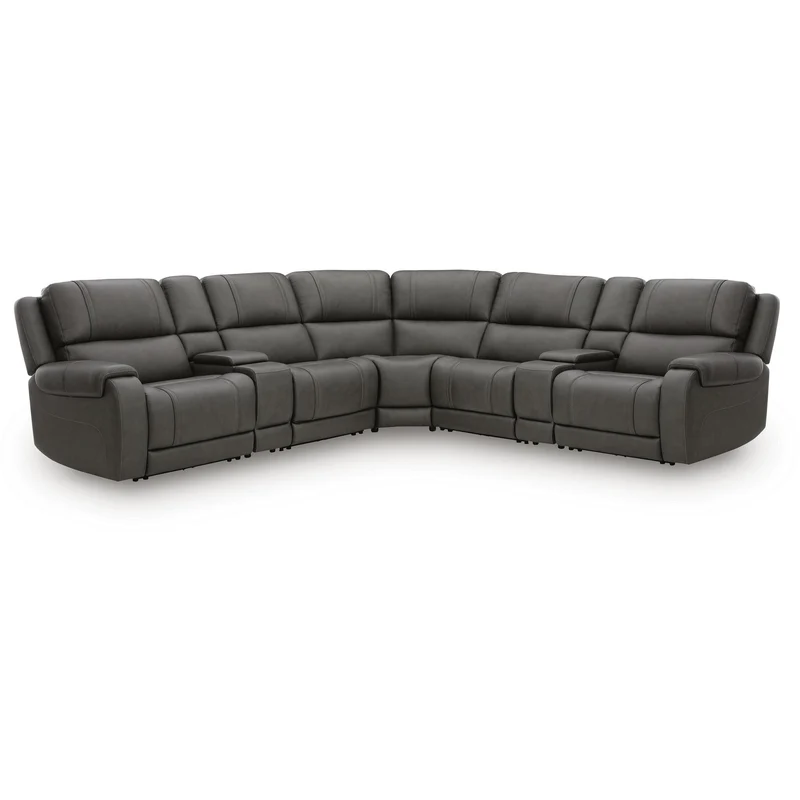 Signature Design by Ashley 5Z - Pittson PCU12600S10 7 pc Power Reclining Sectional