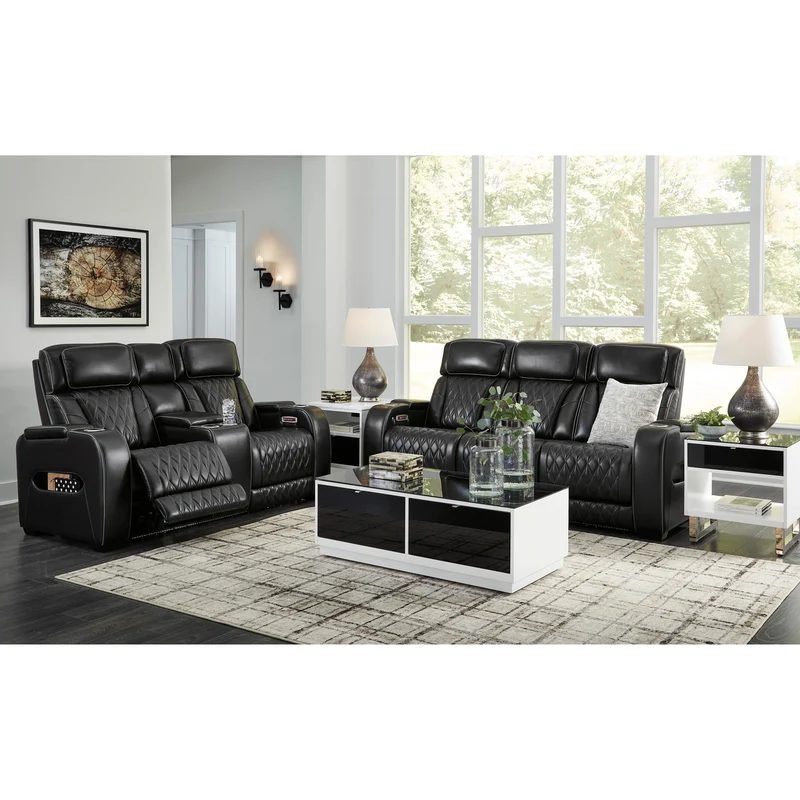 Signature Design by Ashley Boyington U27106U1 2 pc Power Reclining Living Room Set