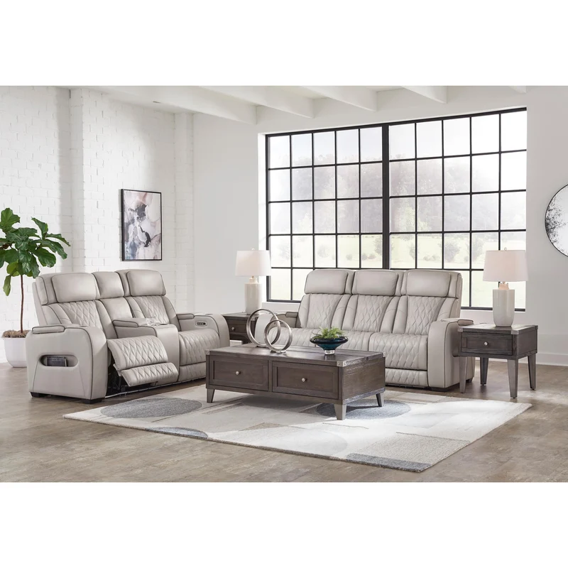 Signature Design by Ashley Boyington U27105U1 2 pc Power Reclining Living Room Set
