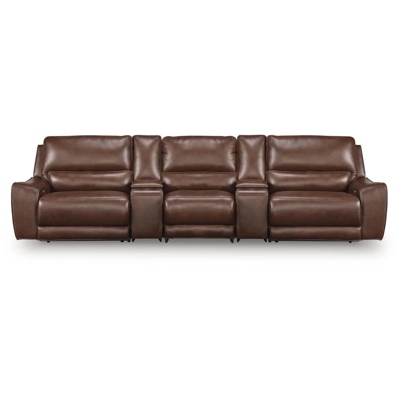Signature Design by Ashley DeepWakes PCU62607S39 5 pc Reclining Sectional with Storage Consoles