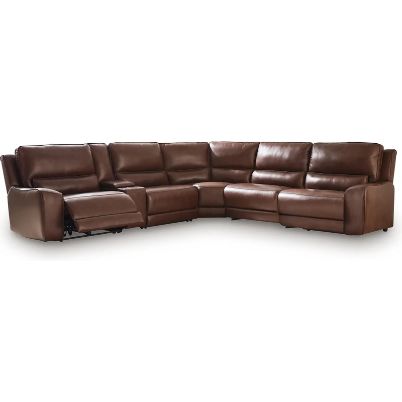 Signature Design by Ashley DeepWakes PCU62607S36 6 pc Reclining Sectional with Storage Console