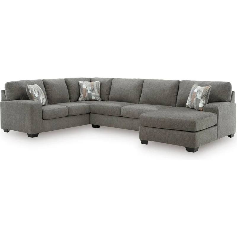 Signature Design by Ashley Clarington PC48405S6 3 pc Sleeper Sectional with Chaise