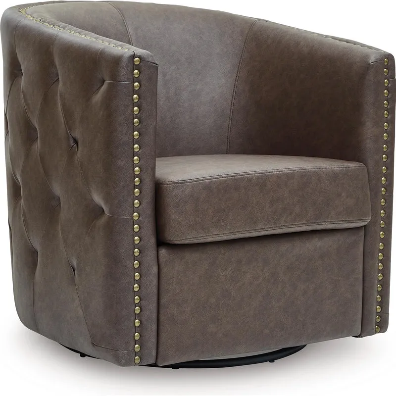Signature Design by Ashley Brentlow A3000741 Swivel Accent Chair