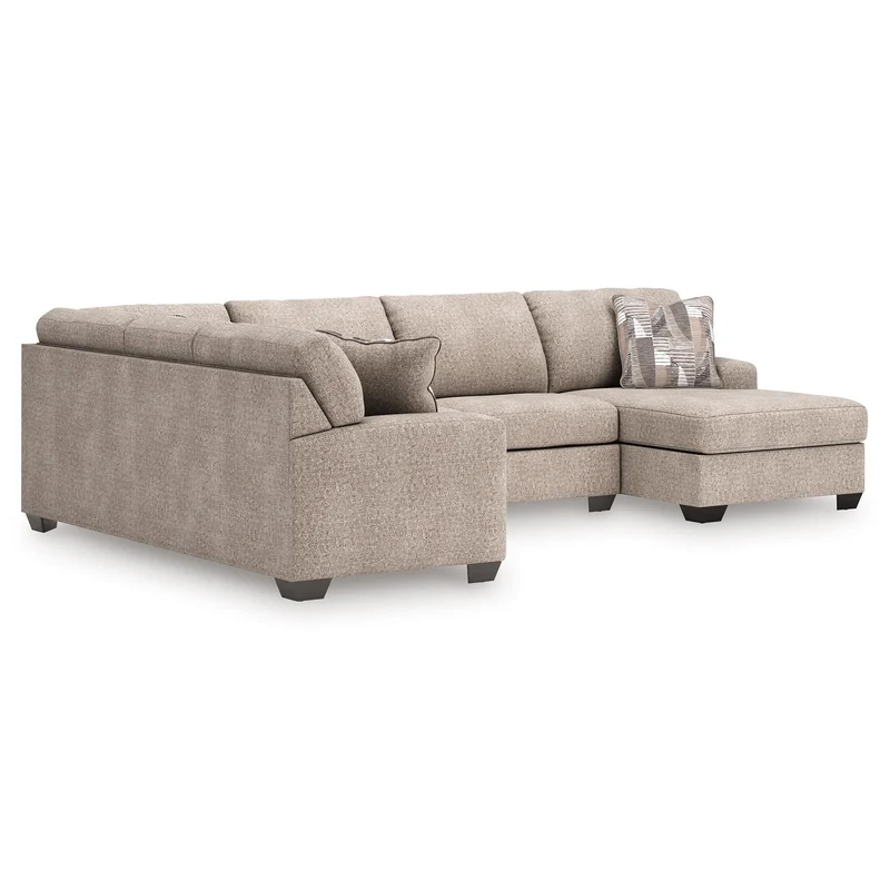 Benchcraft Newellen 48404S6 3 pc Sectional with Chaise