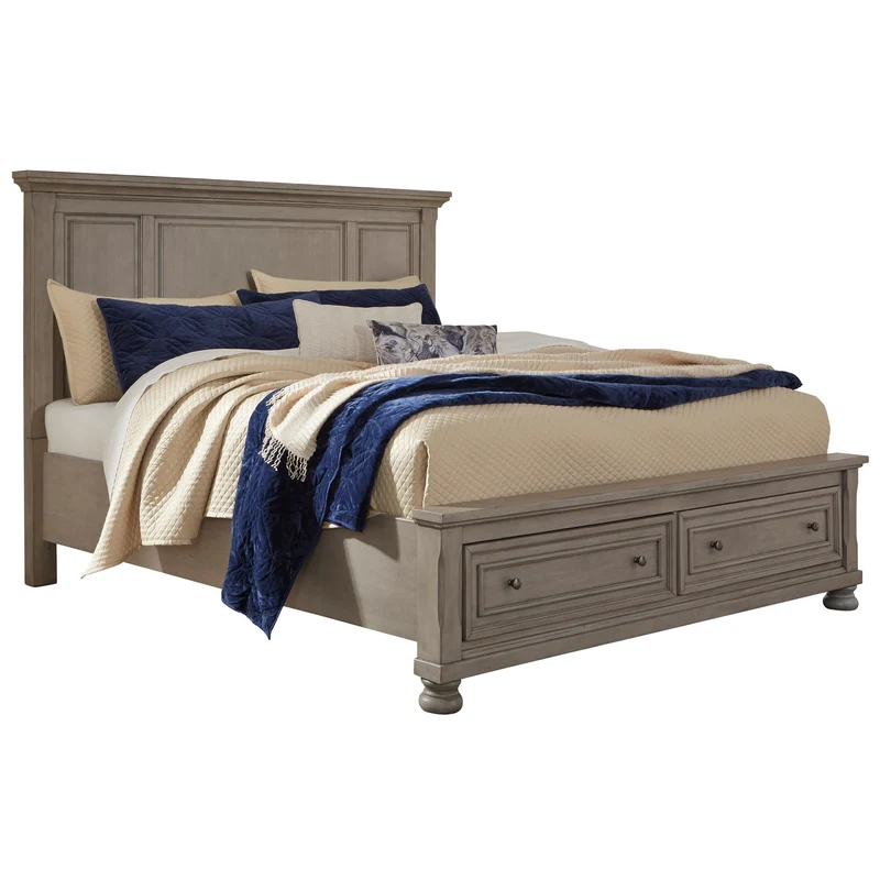 Signature Design by Ashley Lettner B733B35 California King Panel Storage bed