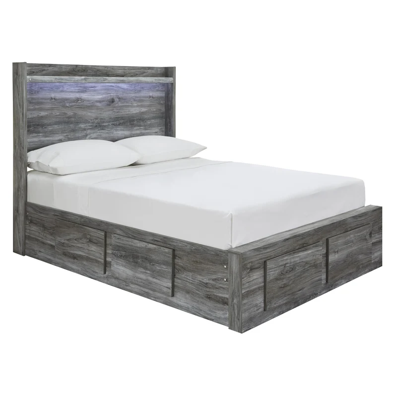 Signature Design by Ashley Baystorm B221B25 Full Panel Bed with 4 Storage Drawers