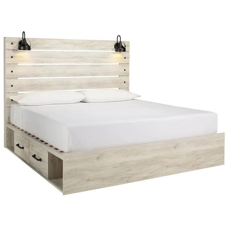 Signature Design by Ashley Cambeck King Panel Bed with Storage B192-58/B192-56/B192-160/B100-14