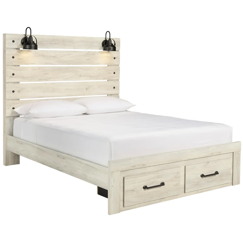 Signature Design by Ashley Cambeck Queen Panel Bed with Storage B192-57/B192-54S/B192-96