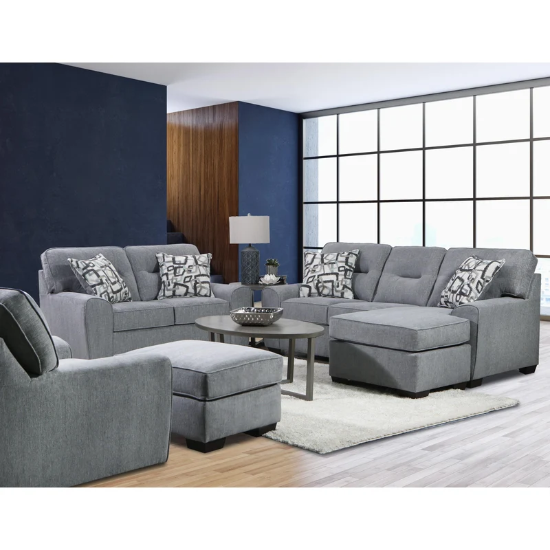 Behold Home 2124-70 Storage Ottoman - Renzo Marble