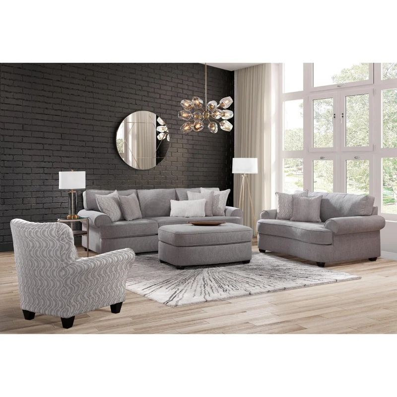 Behold Home 1920-03 Sofa - Chambord Ash
