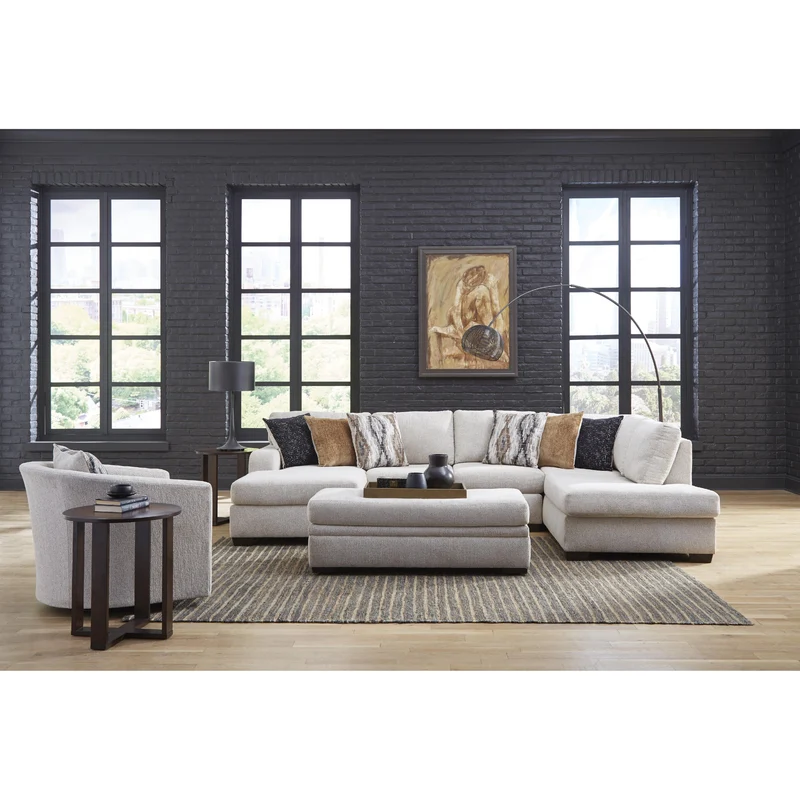 Behold Home 1671-00 Storage Ottoman - Milan Sand