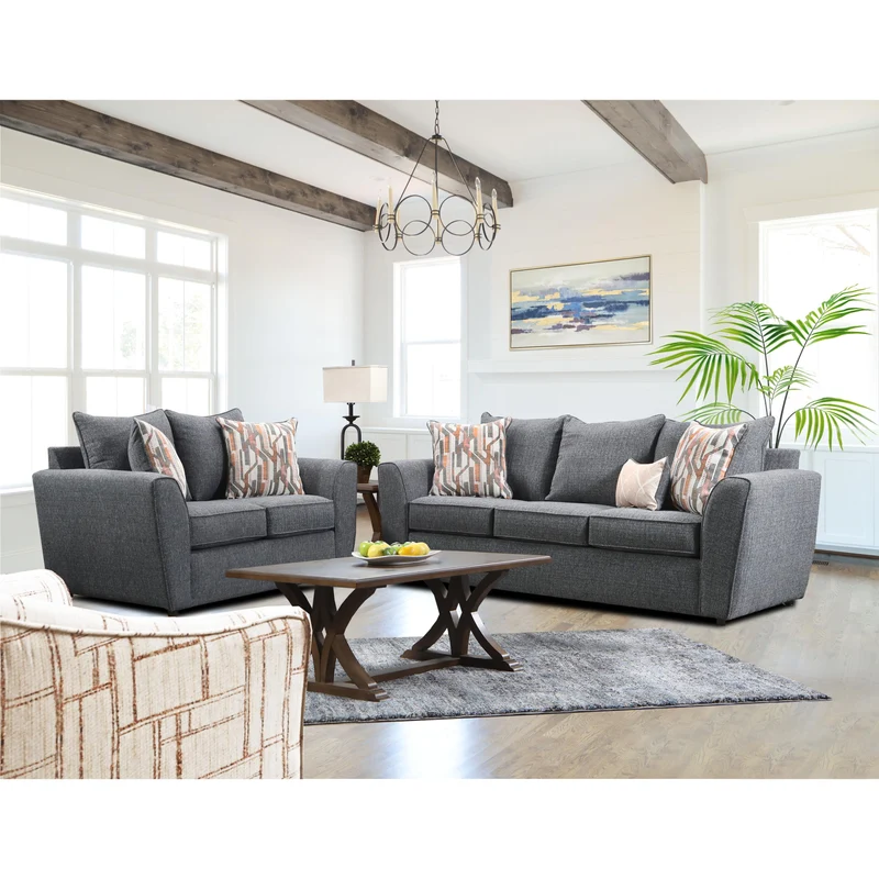 Behold Home 1220-03 Sofa - Laney Shadow