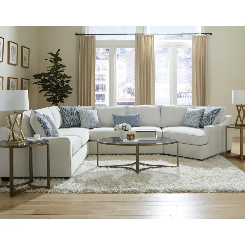 Behold Home 1125 3 pc Sectional - Dakota Dove