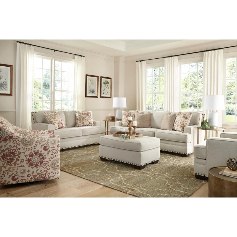 Behold Home 1022-02 Loveseat - Addison Cream