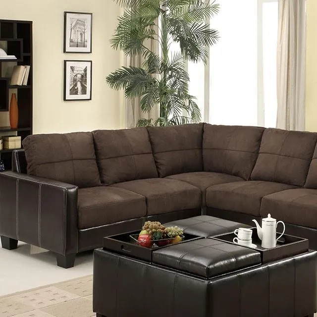 Furniture of America Lavena CM6453DK-PK Sectional