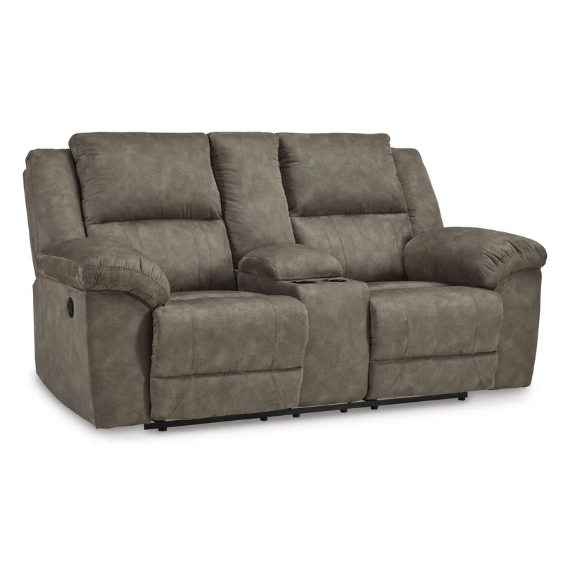 Signature Design by Ashley Laresview 3720394 Double Reclining Loveseat with Console