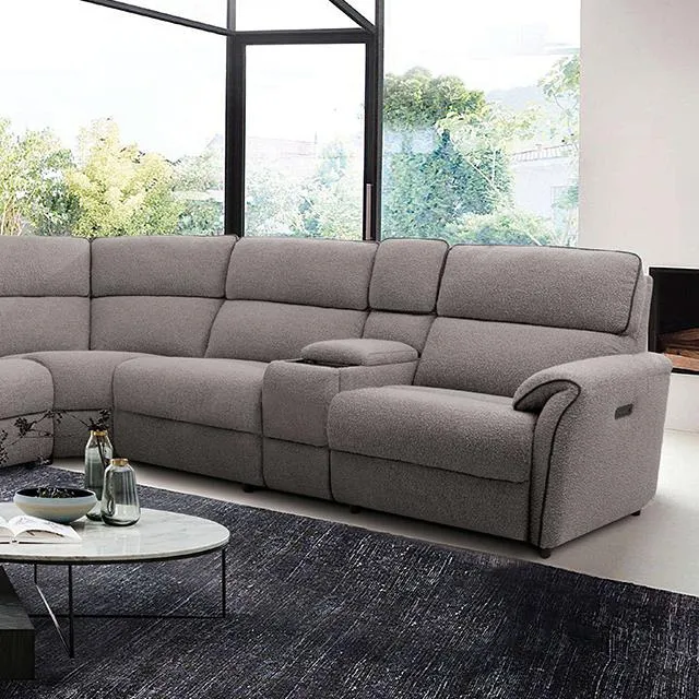 Furniture of America Osanna CM9928SM-SECT-PM Power Sectional
