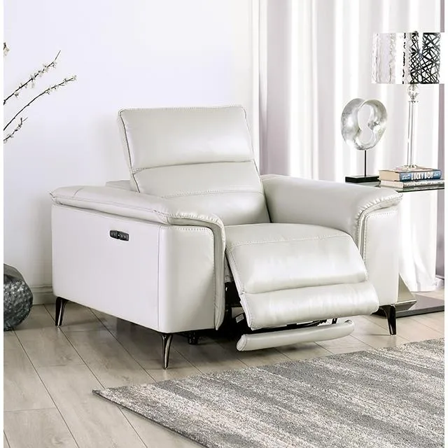 Furniture of America Ascona CM9927FG-CH-PM Power Recliner