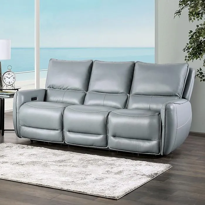 Furniture of America Phineas Power Reclining Sofa CM9921PB-SF-PM