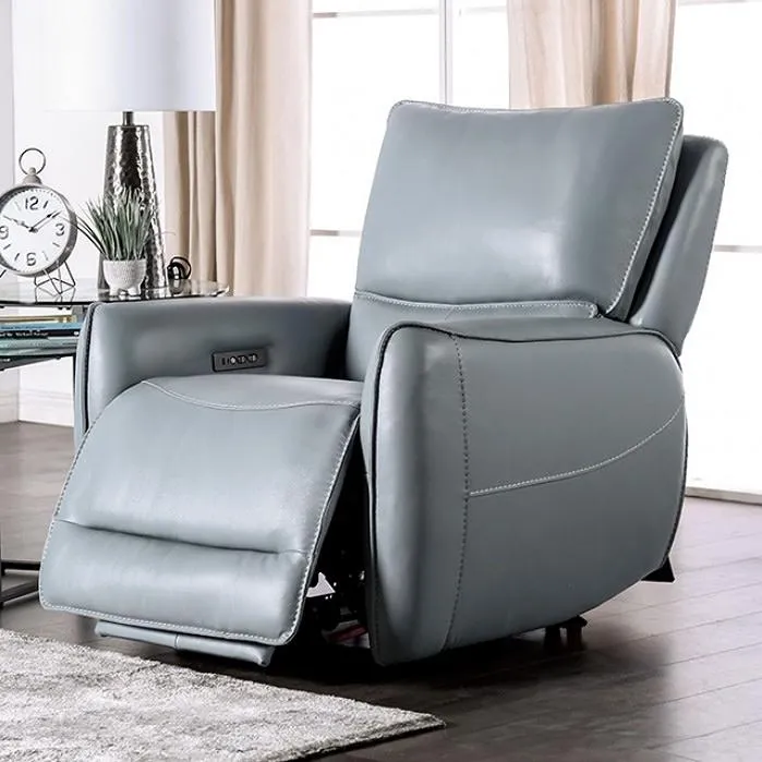 Furniture of America Phineas Power Recliner CM9921PB-CH-PM