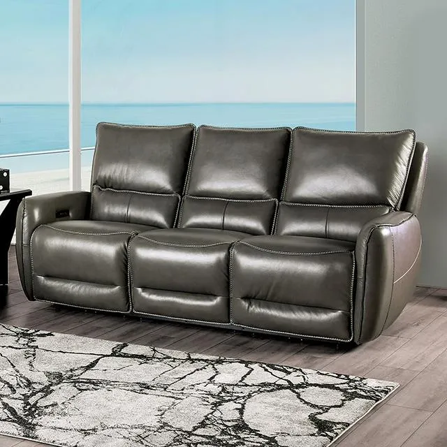 Furniture of America Phineas CM9921GY-SF-PM Power Sofa