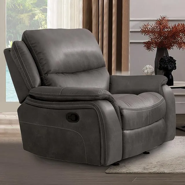 Furniture of America Henricus CM9911DG-CH Glider Recliner