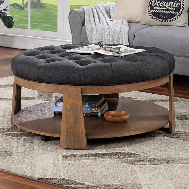 Furniture of America Guis CM4411DG-C Ottoman