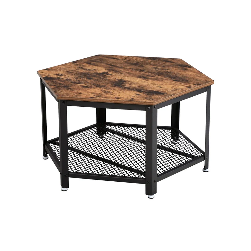 Mesa De Centro Forma Hexagonal