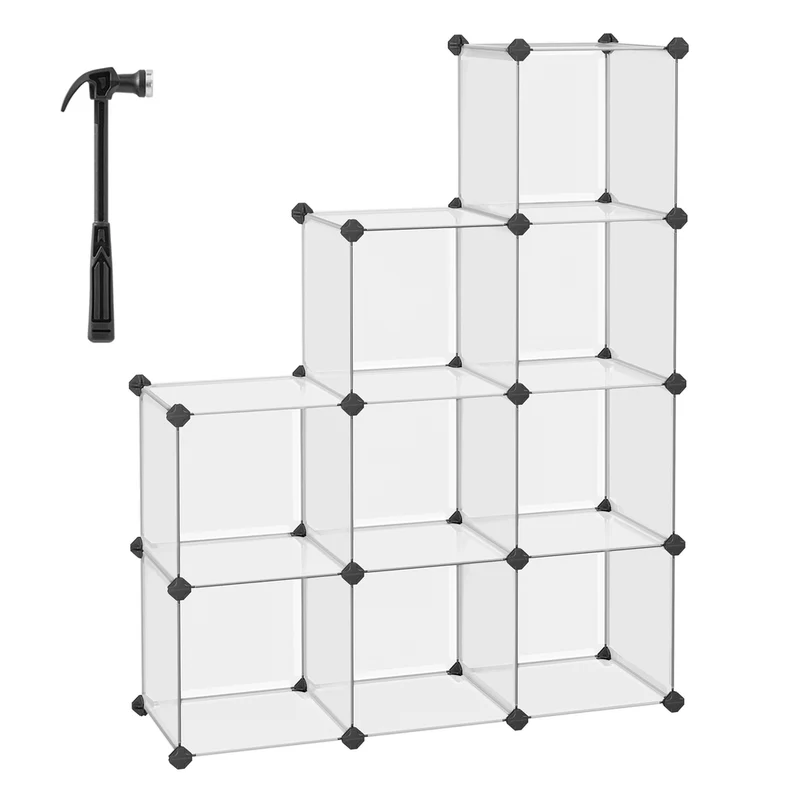 Organizador De Almacenamiento De 9 Cubos
