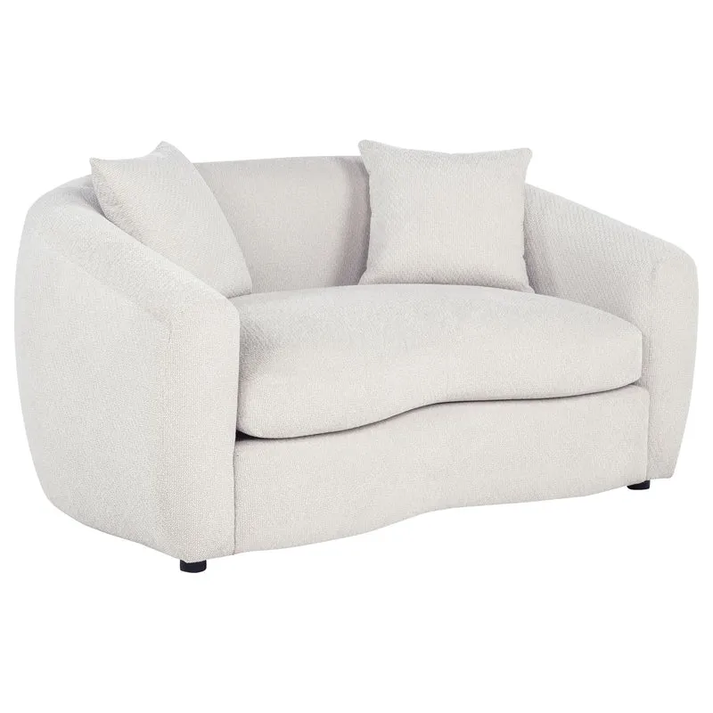 Coaster Furniture Isabella 504972 Fabric Upholstered Loveseat - Sand