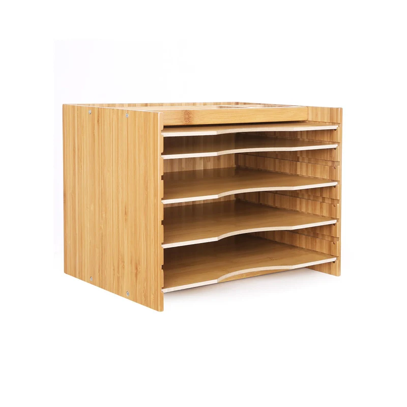 Archivador De Bambú