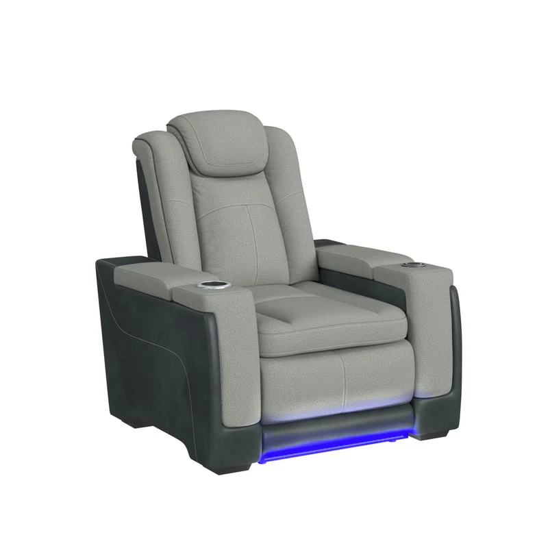 Elements International Lantana U-13660-10562-105PP Power Motion Recliner